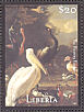 Great White Pelican Pelecanus onocrotalus  2001 Amsterdam Rijksmuseum 6v sheet