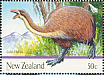 New Zealand Giant Moa Dinornis giganteus  2009 Giants of New Zealand 5v sheet