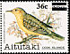 Tahiti Reed Warbler Acrocephalus caffer  1983 Surcharge on 1981.02, 1982.01, 1982.03 