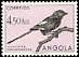 Magpie Shrike Urolestes melanoleucus  1951 Birds 