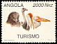 Brown Snake Eagle Circaetus cinereus  1994 Tourism 4v set