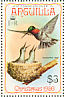 Ruby-throated Hummingbird Archilochus colubris  1980 Christmas Sheet