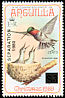 Ruby-throated Hummingbird Archilochus colubris  1980 Overprint SEPARATION 1980 on 1977.01, 1978.01, 1979.01, 1980.02 