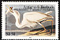 Great Blue Heron Ardea herodias  1985 Audubon 