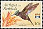 Antillean Crested Hummingbird Orthorhyncus cristatus  1992 Genova 92 