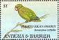 Puerto Rican Amazon Amazona vittata  1993 Endangered species 12v sheet