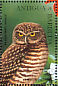 Burrowing Owl Athene cunicularia  1995 Birds of Antigua and Barbuda Sheet