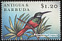 Rufous-tailed Jacamar Galbula ruficauda  2000 Stamp Show 2000 