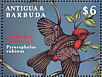 Scarlet Flycatcher Pyrocephalus rubinus  2000 Stamp Show 2000  MS MS