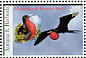 Magnificent Frigatebird Fregata magnificens  2006 25th anniversary of independence 4v sheet
