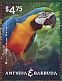 Blue-and-yellow Macaw Ara ararauna  2014 Parrots Sheet
