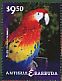 Scarlet Macaw Ara macao  2014 Parrots Sheet