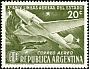 Andean Condor Vultur gryphus  1951 10th anniversary of state airlines 
