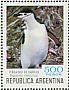 Chinstrap Penguin Pygoscelis antarcticus  1980 Antarctic Argentina 12v sheet