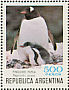 Gentoo Penguin Pygoscelis papua  1980 Antarctic Argentina 12v sheet