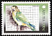 Brown-throated Parakeet Eupsittula pertinax  2001 Pets 4v set
