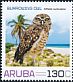 Burrowing Owl Athene cunicularia  2018 Personalized stamps 4v set