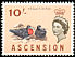 Ascension Frigatebird Fregata aquila  1963 Definitives 