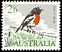Scarlet Robin Petroica boodang  1965 Birds 
