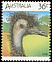 Emu Dromaius novaehollandiae  1986 Australian wildlife 5v set
