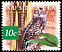 Powerful Owl Ninox strenua  1996 Nature of Australia 4v set