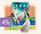 Brolga Antigone rubicunda  1998 Kakadu birds $9 booklet, sa, p 11Â½, SNP