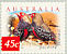 Painted Finch Emblema pictum  2001 Nature of Australia - Desert birds Strip, sa, p 12½x13, Pemara