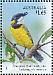 Mangrove Golden Whistler Pachycephala melanura  2009 Australian songbirds Prestige booklet