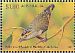 Red-browed Pardalote Pardalotus rubricatus  2013 Australian birds on stamps Prestige booklet, pane 1