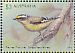 Striated Pardalote Pardalotus striatus  2013 Australian birds on stamps Prestige booklet, pane 1