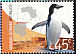 Adelie Penguin Pygoscelis adeliae  2002 Australian Antarctic research 4v set