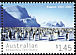 Emperor Penguin Aptenodytes forsteri  2004 Mawson station 1954 - 2004 4v set