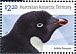 Adelie Penguin Pygoscelis adeliae  2022 Penguins Sheet