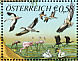 Common Crane Grus grus  2002 Zoological garden Schönbrunn 4v sheet