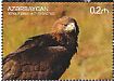 Golden Eagle Aquila chrysaetos  2017 The nature of Azerbaijan 8v sheet