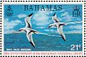 White-tailed Tropicbird Phaethon lepturus  1974 Bahamas National Trust Sheet