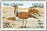 Macqueen's Bustard Chlamydotis macqueenii  1990 Bustard Sheet