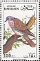 Eurasian Collared Dove Streptopelia decaocto  1991 Birds Sheet