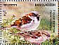 House Sparrow Passer domesticus  2010 Birds Sheet