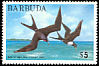 Magnificent Frigatebird Fregata magnificens  1975 Definitives 