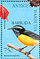 Bananaquit Coereba flaveola  1997 Overprint BARBUDA MAIL on Antigua & B 1995.04 Sheet