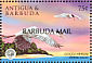 Cocoi Heron Ardea cocoi  2000 Overprint BARBUDA MAIL on Antigua & B 1998.01 12v sheet