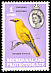 African Golden Oriole Oriolus auratus  1961 Definitives 