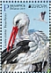 White Stork Ciconia ciconia  2019 Europa Sheet with 2 each