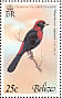 Crimson-collared Tanager Ramphocelus sanguinolentus  1978 Birds Sheet