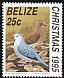 Blue Ground Dove Claravis pretiosa  1995 Christmas 