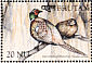 Common Pheasant Phasianus colchicus  1999 Prehistoric life 8v sheet
