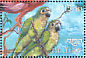 Brown-throated Parakeet Eupsittula pertinax  1999 Birds of the world Sheet