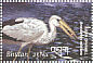 Asian Openbill Anastomus oscitans  2002 Birds of Bhutan Sheet