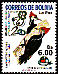 Black-bodied Woodpecker Dryocopus schulzii  2002 Birds - La Paz 